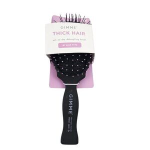 Gimme Detangling Hair Brush Thick Hair Wet or Dry Comfort Grip Handle NIP